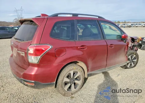 2017 Subaru Forester 2.5I Premium z USA, uszkodzony, nr VIN JF2SJAEC4HH561802